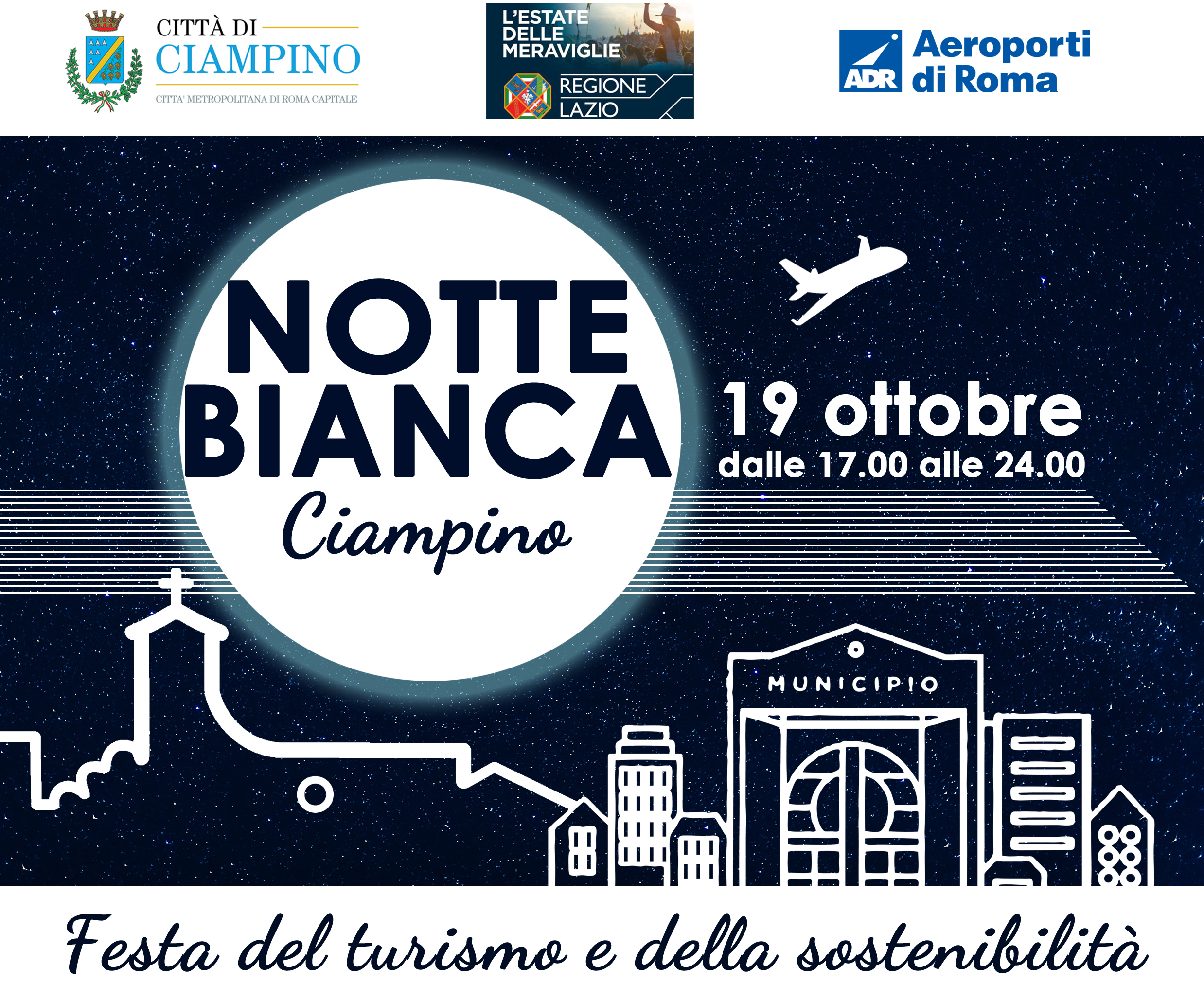Notte Bianca 2019 - Ordinanza viabilità e informazioni logistiche Notte Bianca 2019 - Ordinanza viabilità e informazioni logistiche