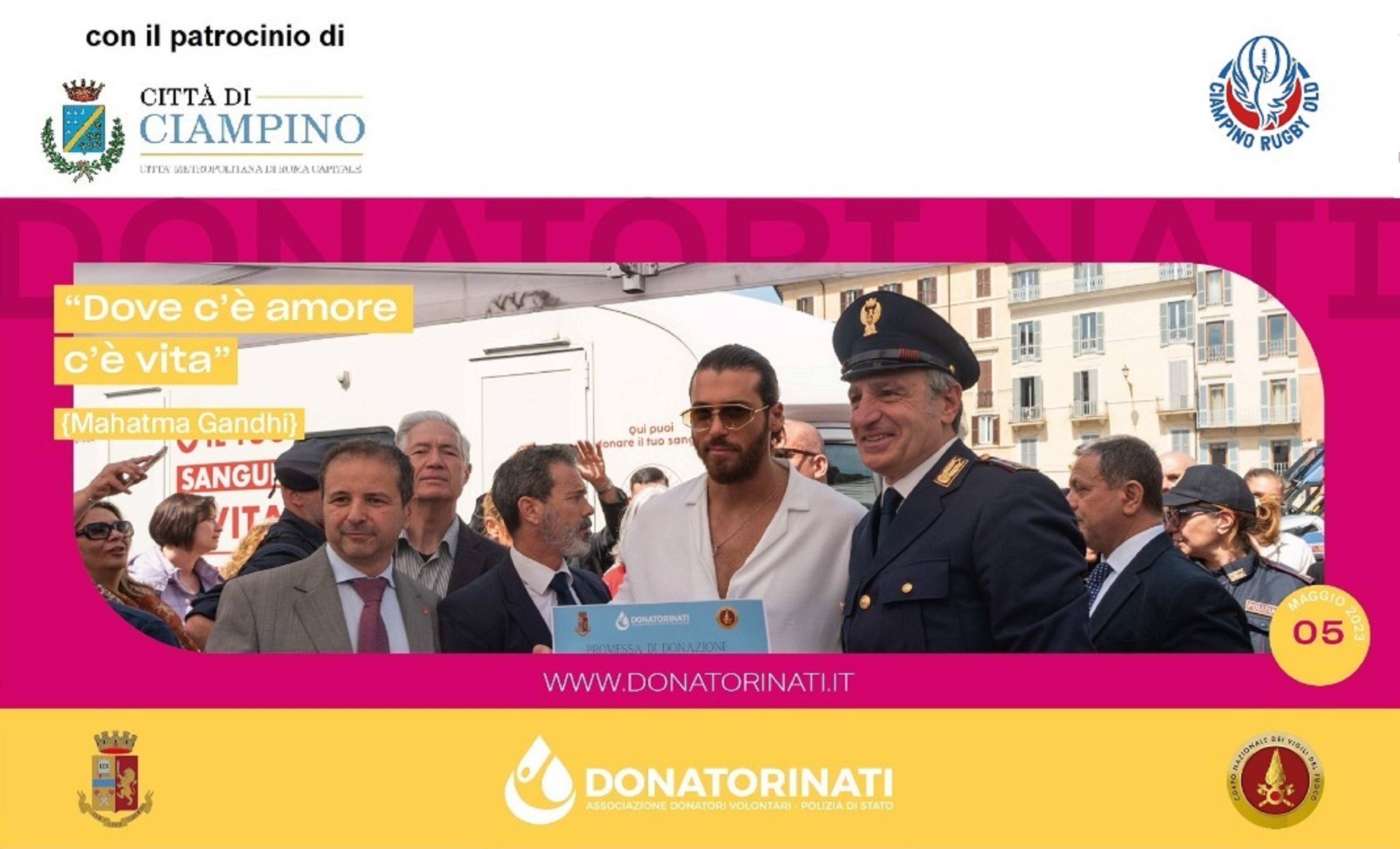 "Donatori nati", raccolta di sangue 