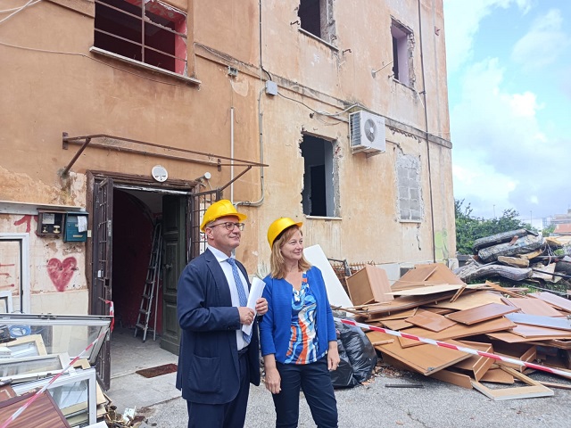 Edilizia popolare a Ciampino, aperto il cantiere in via Lucrezia Romana