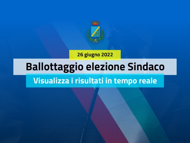 Amministrative 2022, il turno di ballottaggio