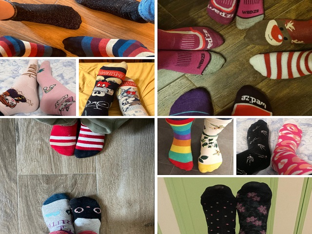 Ciampino celebra la Giornata internazionale dei calzini spaiati
