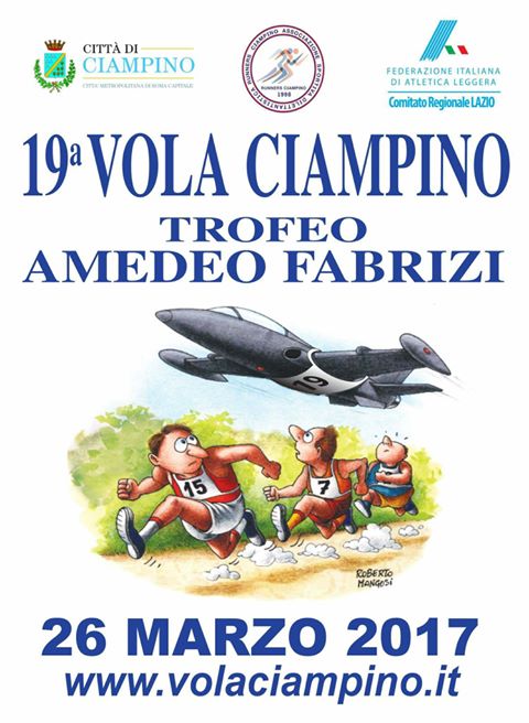 Vola Ciampino 2017, domenica 26 marzo. Modifiche alla viabilità