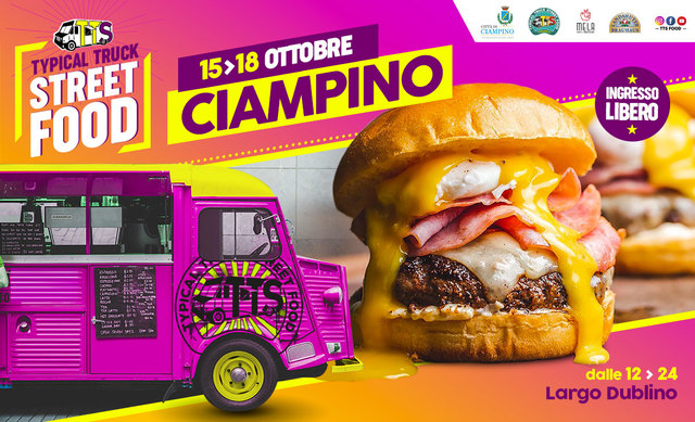 15/18 OTTOBRE: Typical Truck Street Food Ciampino
