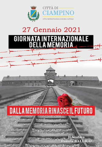 27 gennaio: Giornata internazionale in Memoria delle vittime dell’Olocausto