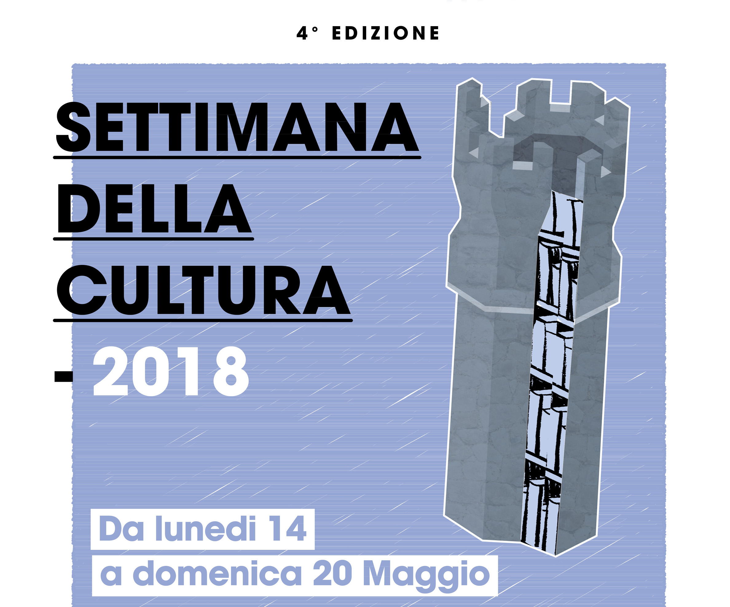 Settimana della Cultura 2018, dal 14 al 20 maggio