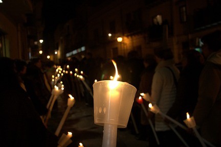 Processioni religiose al Centro e a Morena