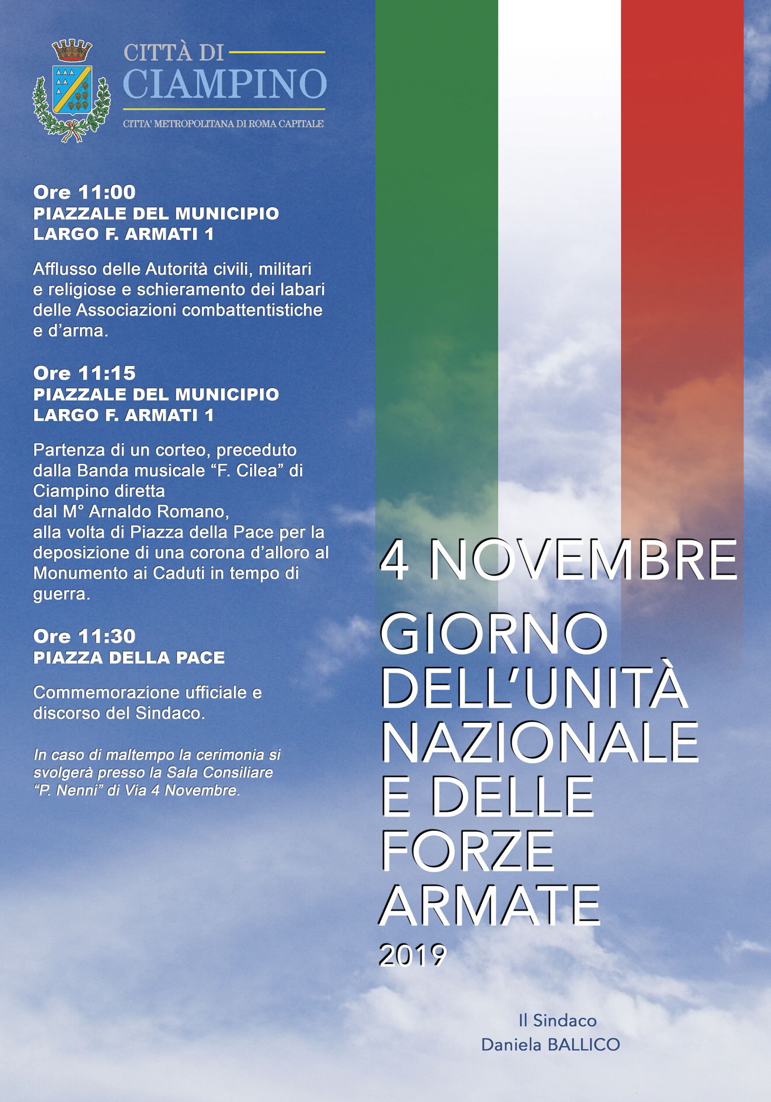 Giorno dell’Unità Nazionale e delle Forze Armate