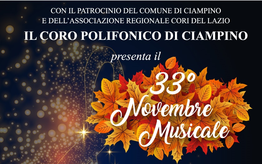 24 novembre: 33° Novembre Musicale
