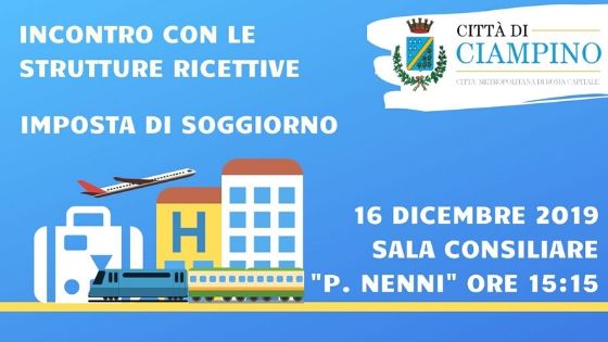 16 dicembre: incontro con le strutture ricettive