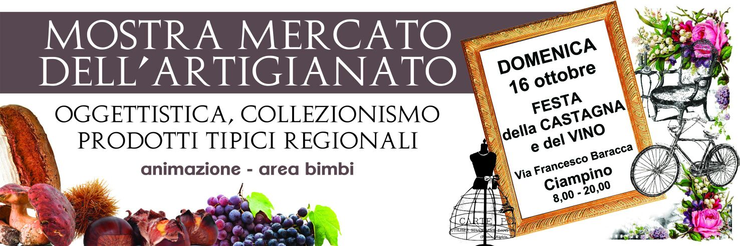 Domenica 16 Ottobre 2016, tutto il giorno castagne e vino in via F.Baracca