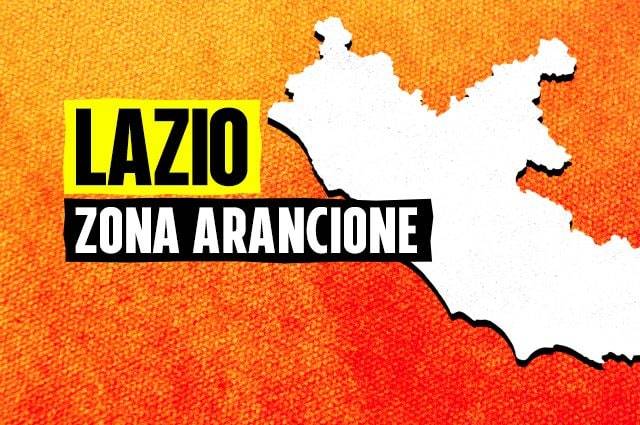 Da martedì 30 marzo la Regione Lazio sarà zona arancione