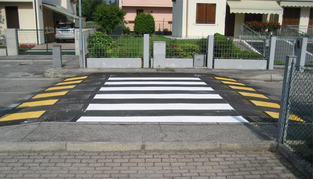 Istituzione attraversamento pedonale rialzato in via dell’Acqua Acetosa altezza scuola “A. Sabin”