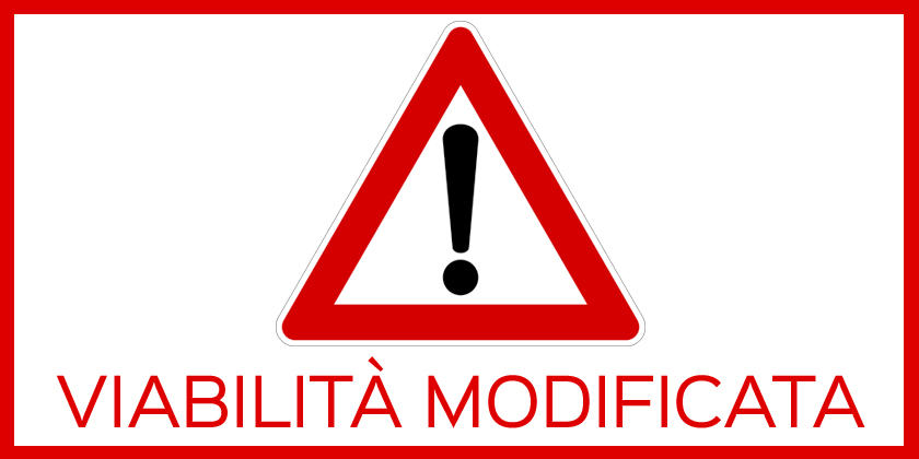 Viabilità modificata in via di Morena, dal 26 agosto al 12 settembre